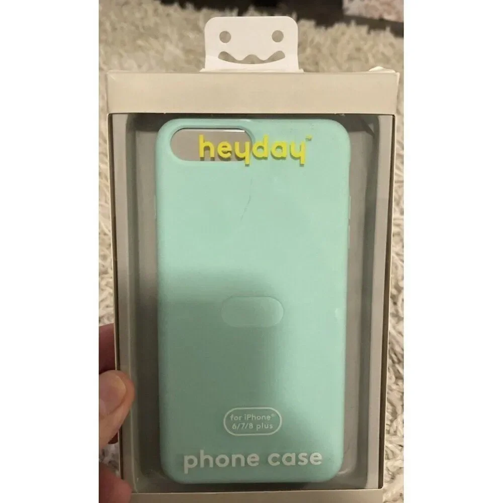 Heyday NEW in Box phone case for iPhone 6/7/8 plus, mint green, silicone case